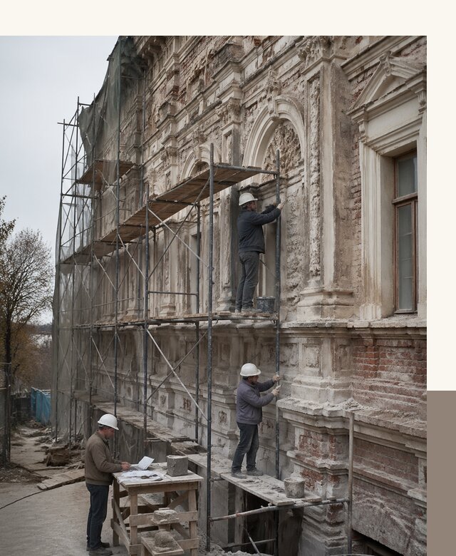 Реставрация объектов культурного наследия под ключ в Учалах