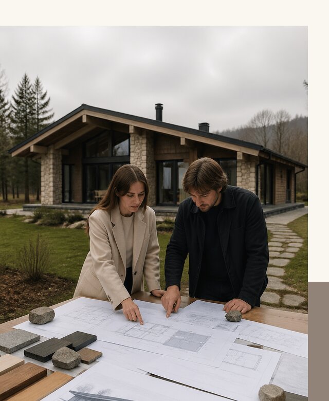 Проектирование одноэтажных домов в стиле шале в Учалах